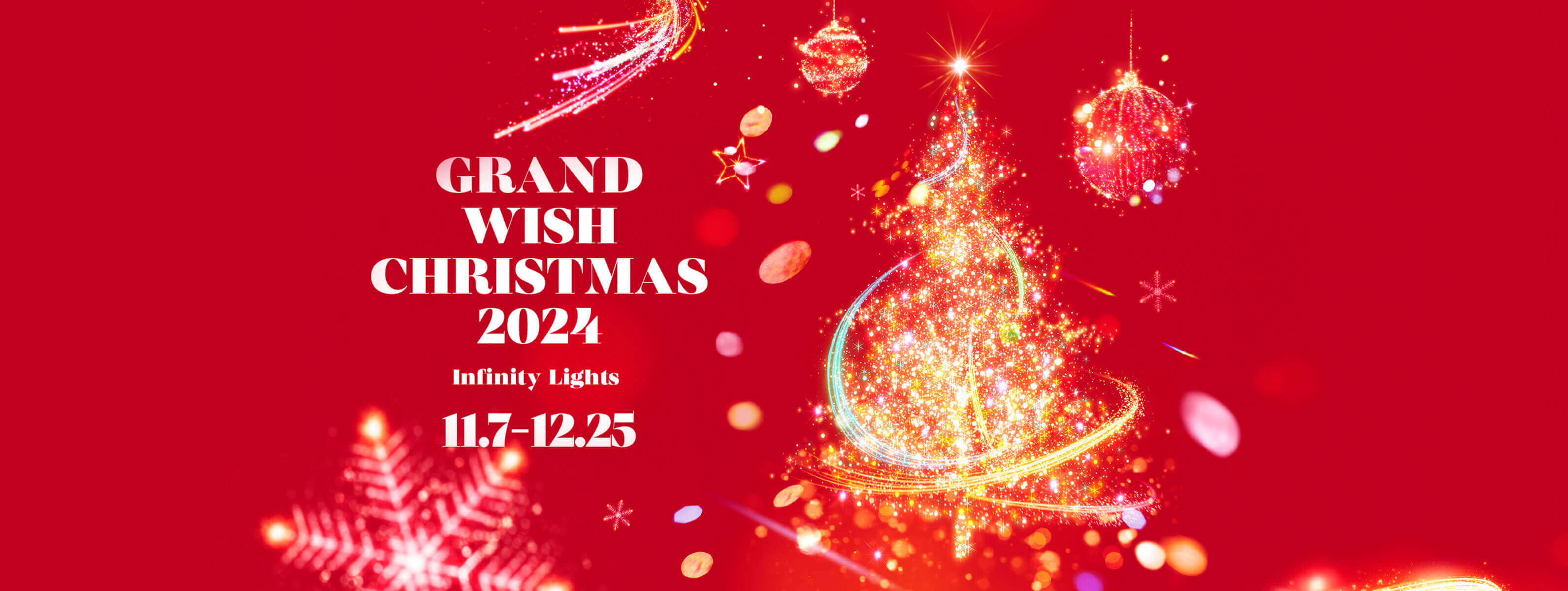 GRAND WISH CHRISTMAS 2024 Infinity Lights 11.7-12.25