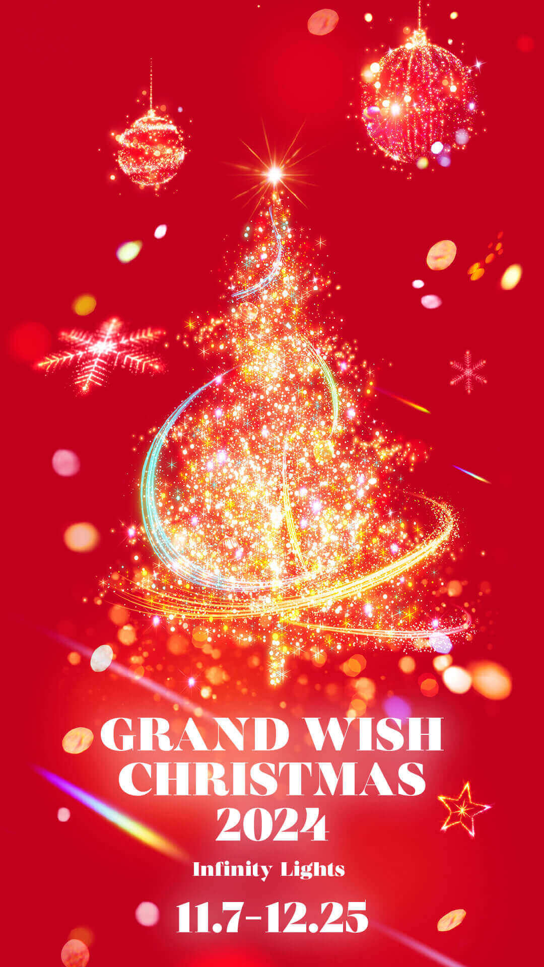 GRAND WISH CHRISTMAS 2024 Infinity Lights 11.7-12.25